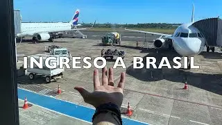 Ingreso a Brasil 🇧🇷 en auto y vuelo Foz-San Pablo