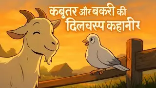 कबूतर की मदद से बच गई एक बकरी की जान  Kabutar ki madad se Bach Gai ek Bakri ki jaan