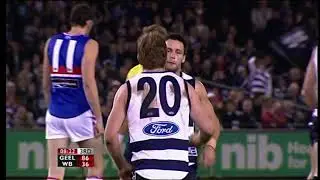 Round 16 Western Bulldogs VS Geelong 2007 Corey Enright Gary Ablett