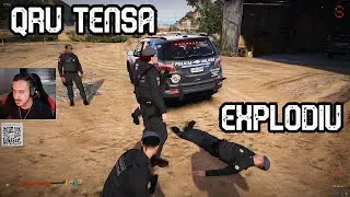 ESSA QRU TEVE ATÉ EXPLOSÃO ''TIROTEIO MALUCO'' - GTA RP