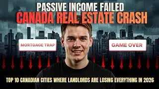 Top 10 Canadian Cities Where Landlords Are Losing Everything in 2026 |housing market update canada|