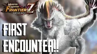 Fighting Nono Orugaron in Monster Hunter Frontier for the FIRST TIME!!