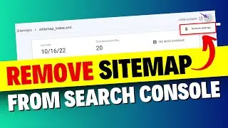 How To Delete Sitemap From Google Search Console? Step-by-Step Tutorial