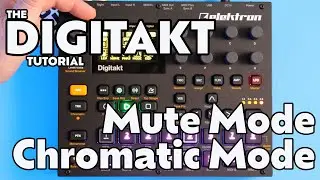 Chromatic Mode + Mute Mode - Digitakt Tutorial - Part 8