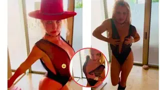 Britney Spears&rsquo; Wardrobe Slip While Twerking Has Fans GASPING