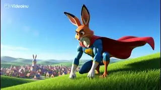 Lopy the superhero of the rabbitland
