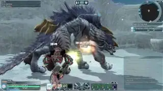 PSO2 [SEA] RaHu Gameplay | Snow Banshee & Banser