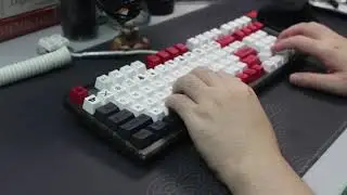 【Sound Test】TOM980 with Lubed Akko Rose Red Switches + O-Ring Mod