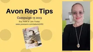 Avon Representative Tips Campaign 13 2019