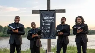 I Laid My Burdens Down At The Cross And I Picked Up Peace That Flows From Calvary's Crimson Stream