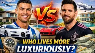 Cristiano Ronaldo vs Lionel Messi | Their Families Live a Life You Won’t Believe!