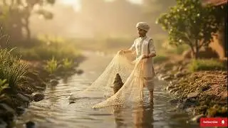 Miniature Doll Fish Cooking ASMR 🐟 Indian Village Tiny Kitchen