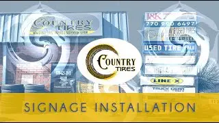 Sign Installation - Country Tires