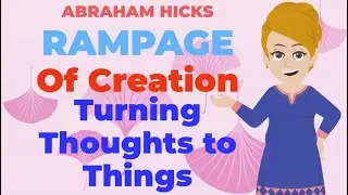Rampage of Creation, Turning Thoughts To Things! - ABRAHAM HICKS