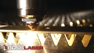 Cutting Silver Coated Copper on a Fiber Laser Metal Cutter | Bosslaser