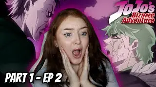 Каменная маска создаёт ВАМПИР?! 🧛 Невероятные приключения ДжоДжо, часть 1, эпизод 2 РЕАКЦИЯ