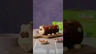 How to build your own Colin the Caterpillar #shorts #ocado #christmas #marksandspencer