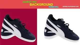 Remove Backgrounds in ONE click - Photoshop CC 2021 Tutorial