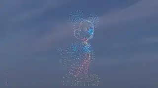 第32回赤川花火大会　ディズニーリゾートスペシャルドローンショー　2025年8月16日