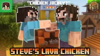 (Comparison) Steve's Lava Chicken in Minecraft! ft. @KiandraOMG