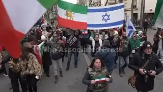 March held in Paris in solidarity with protesters in Iran