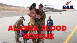 Масштабная воздушная спасательная операция американских военных на Аляске после смертоносного нав...