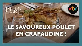 Le poulet en crapaudine avec des pommes de terre ! - Météo à la carte
