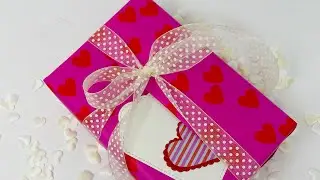 Come impacchettare un regalo senza scotch - Tutorial facile - Idea San Valentino