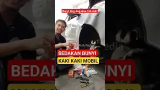 Perbedaan bunyi di Kaki kaki mobil, jangan salah