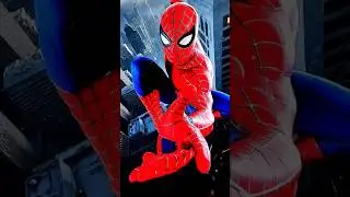 Spider-Man Swinging Through the City &ndash; Epic Superhero Action Scene (4k) #SpiderMan #marvel #shorts