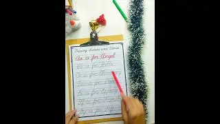 Christmas Cursive Handwriting Practice  Holiday Cursive Worksheets for 2nd & 3rd Grade