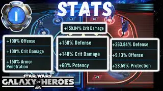 Forget Abilities, It's All About the Stats! 5v5 GAC Kyber 1