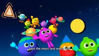 Shapes in Space | @TooneyTunekids Kid's Nursery Rhymes and Songs/ Preschool Fun Learning Songs