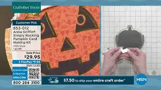 Anna Griffin Simply Rocking Pumpkin CardMaking Kit