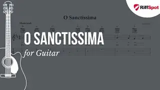 O Sanctissima Guitar Tab