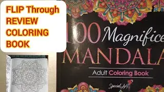#Flipthrough and Review  | 100 Magnificent Mandalas Vol 2 and 3 by Special Art 