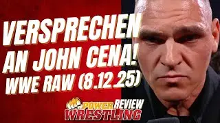 WWE Raw! Cena-Abschied! Mystery-Mann greift an! Backstage-Chaos! Review: 8.12.25 - Wrestling-Podcast