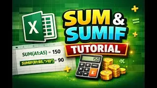 Master Excel SUM & SUMIF Functions in 5 Minutes