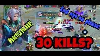 MOBILE LEGENDS | LING | 30 KILLS GAMEPLAY | USING HUAWEI NOVA 5T