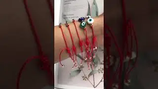 Colorful Eye Beads Charm Bracelets