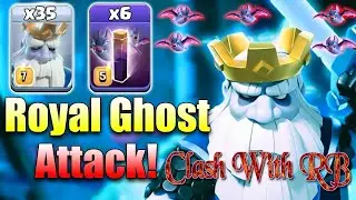 TH 12 ROYAL GHOST ATTACK STRATEGY 2021  COC HALLOWEEN TROOP ROYAL GHOST | TH12 ATTACK STRATEGY