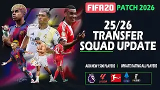 FIFA 20 &mdash; ОБНОВЛЕНИЕ ТРАНСФЕРНОГО СОСТАВА СЕЗОН 2025/2026 | ОБНОВЛЕНИЕ РЕЙТИНГА ВСЕХ ИГРОКОВ | ПА...