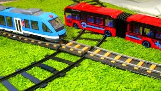 Dickie Toys City Train Articulated bus
