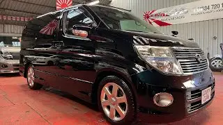 2009-09-Reg, Series 3 Nissan Elgrand 4X4 RARE Electric Side Step!!! Electric Curtains, Full Leather