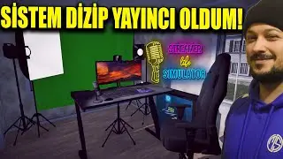 0 DAN BİLGİSAYAR ALIP YAYINCI OLDUM! YAYINCI OLMA SİMULAT&Ouml;R Streamer Life Simulator #1