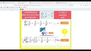 Pi greco - convergenza della serie armonica generalizzata