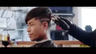 Paul Mitchell | MVRCK | Barber-Technik | Adams Look | High Fade, Hard Part und Slicked Back