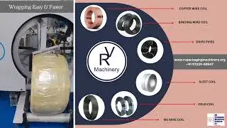 Vertical Coil Wrapping Machine