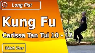 Carissa Tan Tui Roads 10 - 12 Long Fist Kung Fu