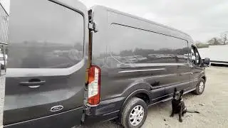 FL71AMX-2021 Ford Transit 350 Limited Eco blue 59k miles damage repaired no vat bargain
